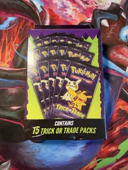 Pokemon Trick or Trade Booster Pack box 2025 Sealed Walgreens Exclusive NEW - Image 1