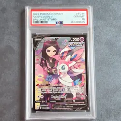 Pokemon Sylveon V TG14/30 Brilliant Stars Ultra Rare Full Art Holo PSA 10 - Image 1