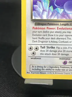 Pokemon TCG Dark Dragonair 33/82 Team Rocket Regular Rare LP - Image 5