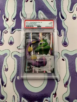 2011 Pokemon BW Emerging Powers Tornadus Full Art #98 PSA 9 MINT - Image 1
