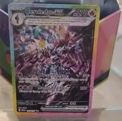 Pokemon Ceruledge EX Tera 147/131 Prismatic Evolutions Holo Special Rare 270 HP - Image 1
