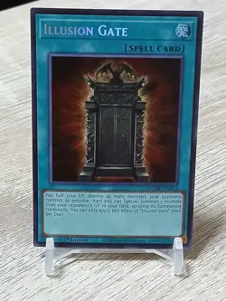 Yu-Gi-Oh! Illusion Gate MZMU-EN023 1st Edition Secret Rare NM ENG - Image 1