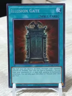 Yu-Gi-Oh! Illusion Gate MZMU-EN023 1st Edition Secret Rare NM ENG - Image 2