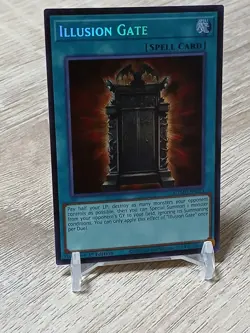 Yu-Gi-Oh! Illusion Gate MZMU-EN023 1st Edition Secret Rare NM ENG - Image 3