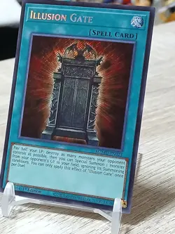 Yu-Gi-Oh! Illusion Gate MZMU-EN023 1st Edition Secret Rare NM ENG - Image 4