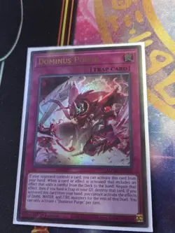 Yugioh Dominus Purge MZMU-EN125 1st Edition Ultra Rare Mint - Image 1