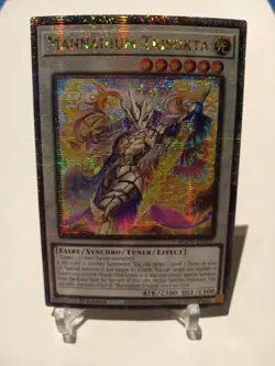 Yu-Gi-Oh! TCG Mannadium Trisukta (Quarter Century Secret Rare) AGOV-EN037 1st Ed - Image 1