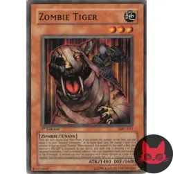 Yugioh Zombie Tiger MFC-011 Common 1st Edition LP - Image 1