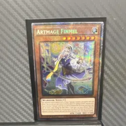 Yu-Gi-Oh! Artmage Finmel RA01-EN024 1st Ed Holo Effect ATK/2400 DEF/1500 - Image 1