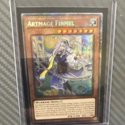 Yu-Gi-Oh! Artmage Finmel RA01-EN024 1st Ed Holo Effect ATK/2400 DEF/1500 - Image 3