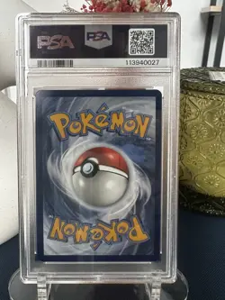 2024 POKEMON TEF EN-TEMPORAL FORCES 177 GASTLY ILLUSTRATION RARE PSA 9 MINT - Image 2