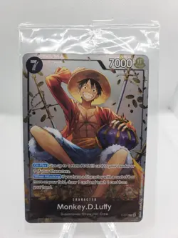Monkey.D.Luffy (Tin Pack Set Vol. 2) P-075 One Piece Promo Card Foil (Sealed) - Image 1
