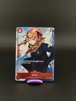 One Piece Sanji (Parallel) Royal Blood #OP10-005 NM - Image 1