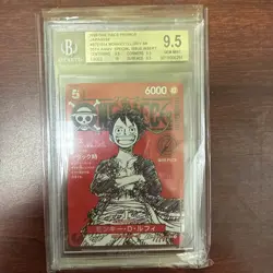 2025 One Piece ST21-014 Magazine Japanese Promos SR 20TH Anniversary BGS 9.5 - Image 1