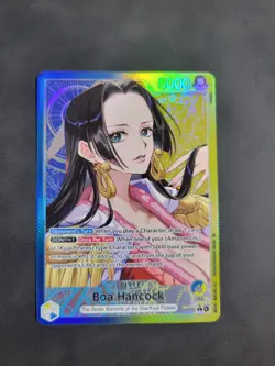 Bandai Boa Hancock Leader Foil One Piece CCG Card OP14-041 English - Image 1