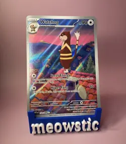 Watchdog - 153/086 Illustration Rare - SV White Flare - Pokemon Card - NM/M - Image 1