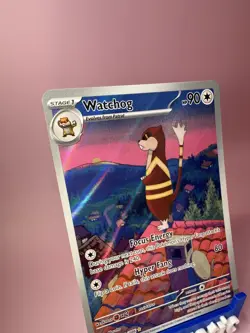 Watchdog - 153/086 Illustration Rare - SV White Flare - Pokemon Card - NM/M - Image 3