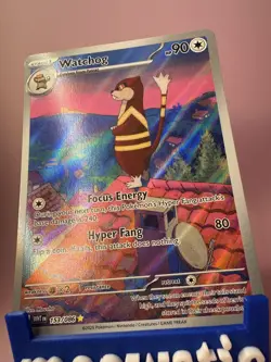 Watchdog - 153/086 Illustration Rare - SV White Flare - Pokemon Card - NM/M - Image 4