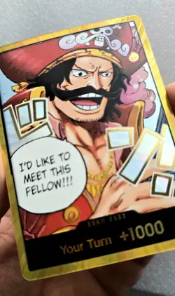 DON !! Card OP13 Gol D. Roger (Carrying on His Will) ONE PIECE English - Image 1