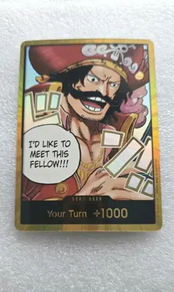 DON !! Card OP13 Gol D. Roger (Carrying on His Will) ONE PIECE English - Image 2