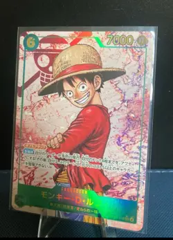 One Piece Card Game OP13-118 SEC Monkey D. Luffy Secret Rare TCG Japanese Near M - Image 1