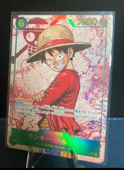 One Piece Card Game OP13-118 SEC Monkey D. Luffy Secret Rare TCG Japanese Near M - Image 3