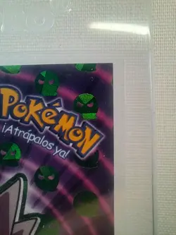 Pokemon Gengar #094 Green Spot Holo Electric Corporation Card Peru - Image 5