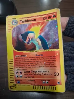 Pokemon Card Typhlosion Holo 28/165 Expedition ITA italiano played PL - Image 1