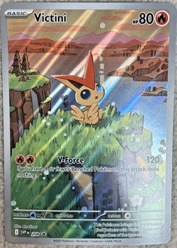 POKEMON Victini SVP 208 Promo Jumbo Card Holo - Image 1
