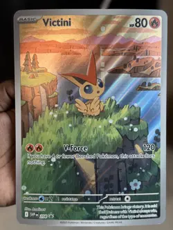 POKEMON Victini SVP 208 Promo Jumbo Card Holo - Image 2