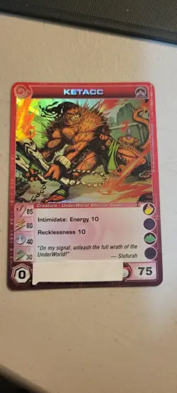 Chaotic Card Ketacc Max Energy Pack Fresh Never Played - Image 2