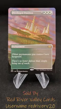 1x Privileged Position (Borderless) - Double Masters 2022 2x2 #385 - Image 1