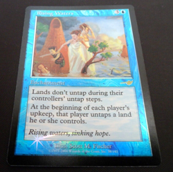 Rising Waters (Foil, NM/LP) Nemesis MTG Magic the Gathering (+Bonus Rares!) - Image 2