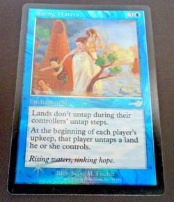 Rising Waters (Foil, NM/LP) Nemesis MTG Magic the Gathering (+Bonus Rares!) - Image 3
