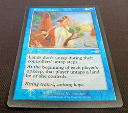 Rising Waters (Foil, NM/LP) Nemesis MTG Magic the Gathering (+Bonus Rares!) - Image 4