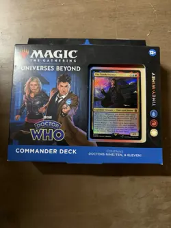 Magic: The Gathering Doctor Who Commander Deck Foil-Etched Planechase - Image 1