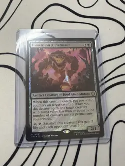 MTG TMNT Super Shredder Borderless Mythic Rare Magic The Gathering Ninja Turtles - Image 4