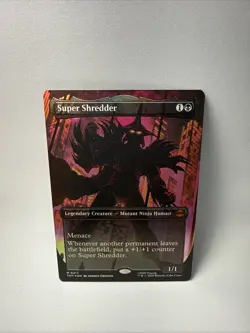 Super Shredder (Borderless) Teenage Mutant Ninja Turtles Foil - Image 1