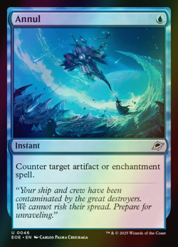 MTG Annul Foil ** Edge of Eternities ** English - Image 1