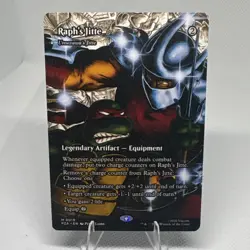 MTG - Raph's Jitte Borderless M 0019 TMNT - Image 1
