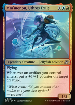 MTG Mm'menon, Uthros Exile Foil ** Edge of Eternities ** English - Image 1