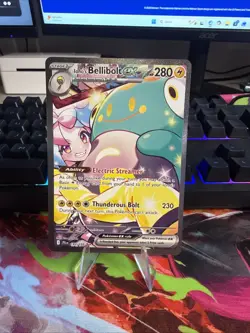 Pokemon TCG Iono's Bellibolt EX Sv09: Journey Together Mint Condition - Image 1