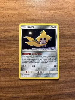 💎Jirachi 99/181 Pokemon Team Up Rare Theme Deck Exclusive LP - Image 1