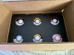 6 x Pokemon TCG Pokeball Tins - 3 Booster Packs Each: Factory Sealed Costco - Image 2