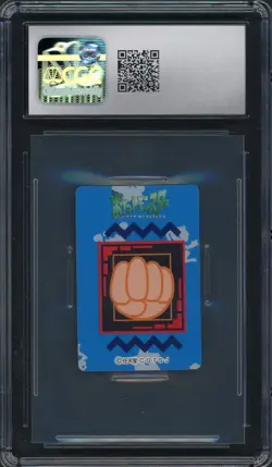 CGC 9 Hitmonchan Carddass Chip Shooter Series 2 - #107 Japanese Pokemon B21 - Image 2