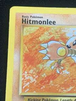 1999 TCG Pokemon Fossil Set HITMONLEE #22/62 Non-Holo Rare WOTC LP - Image 4