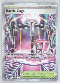 Battle Cage 116/094 Ultra Rare Phantasmal Flames Pokemon Near Mint - Image 1
