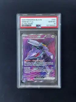 Genesect 161/086 - PSA 10 - Pokemon Black Bolt - Image 1