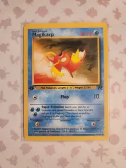 Magikarp 47/82 1st Edition Team Rocket Pokemon TCG - Image 1