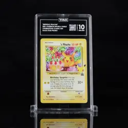 2021 Pokemon Celebrations Birthday Pikachu Holo 24 TAG 10 - Image 1
